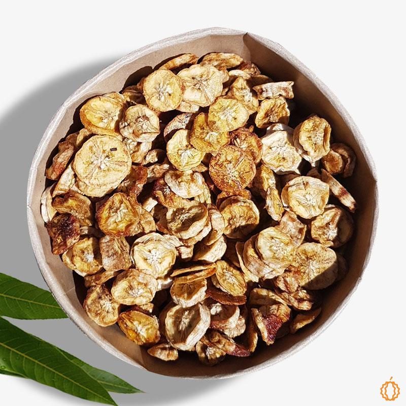 Banana dried organic & raw 500g