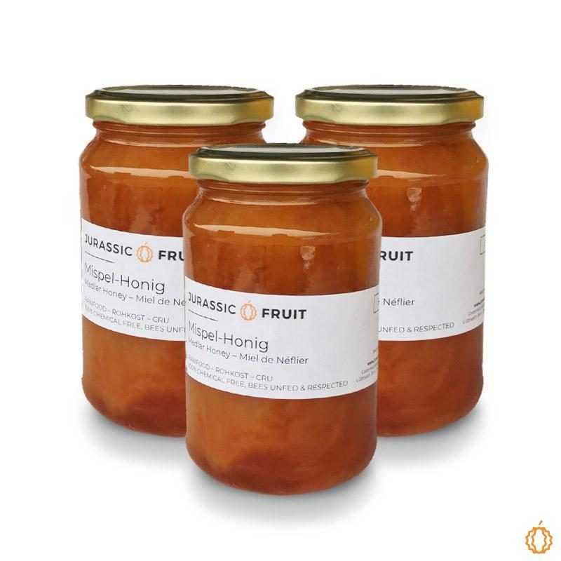 Medlar Honey raw 3x500g