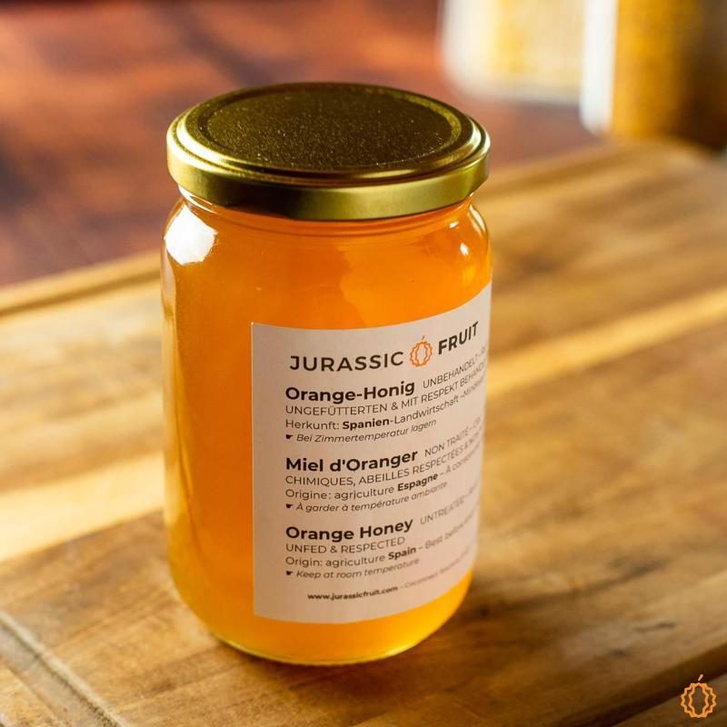 Miel d'Oranger cru 500g