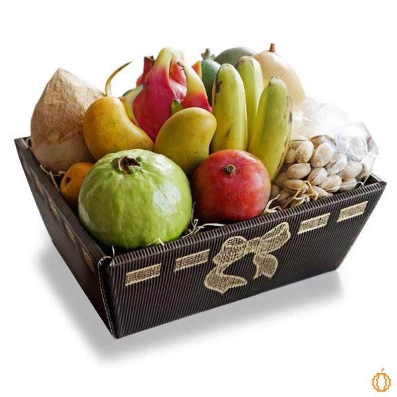 Corbeille de Fruits exotiques Exquis