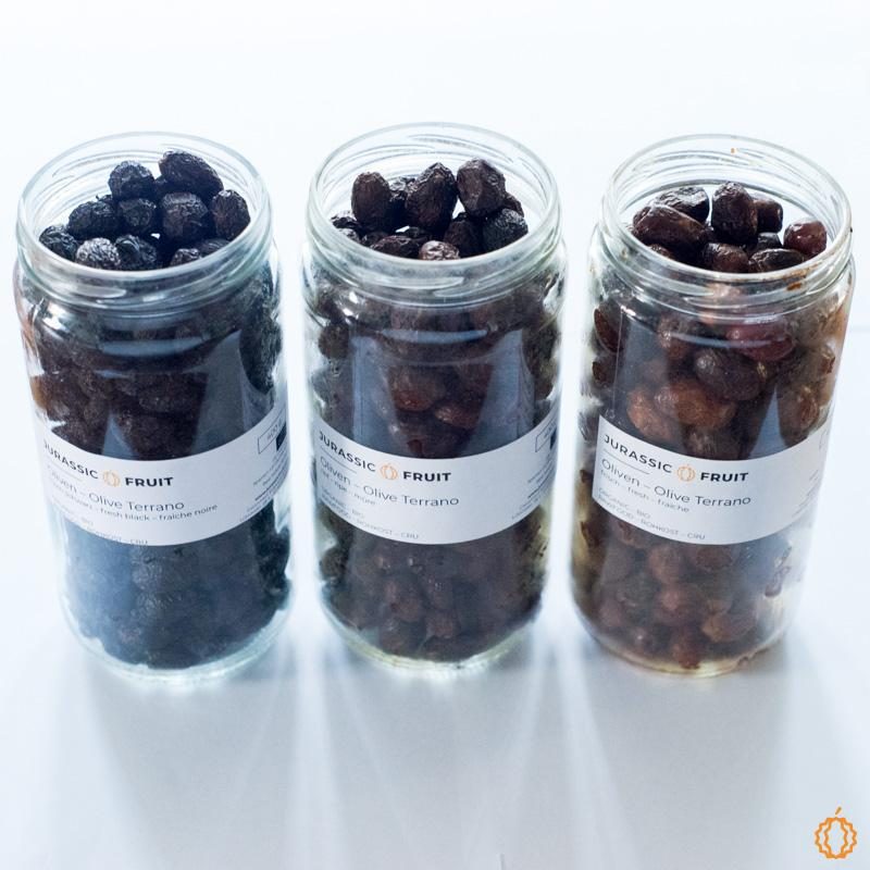 Bundle 3 Olives Terrano organic & raw