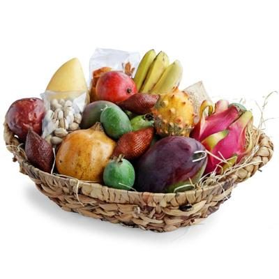 Corbeille Fruits des tropiques