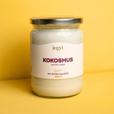 Kokosmus bio & roh Ingvi 500g