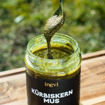  Kürbiskernmuss bio & roh Ingvi 500g