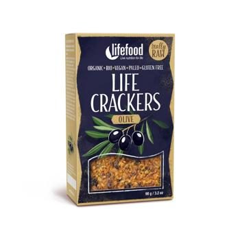 Crackers Olive bio & crus Lifefood