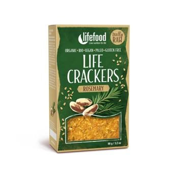 Crackers Romarin bio & crus Lifefood