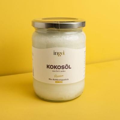 Kokosöl bio & roh Ingvi 500ml